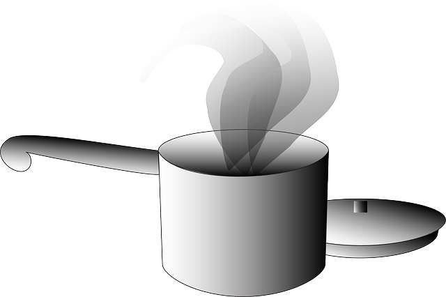 냄비뚜껑 안열릴때